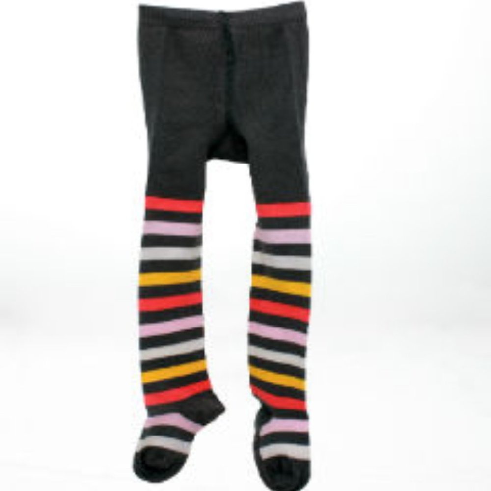 BabyFace Smoked Pearl Striped Tights